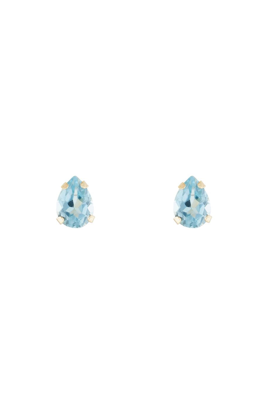 Boucle D'Oreilles "Gouttes Étincelantes 1,7Ct/2" Topaze