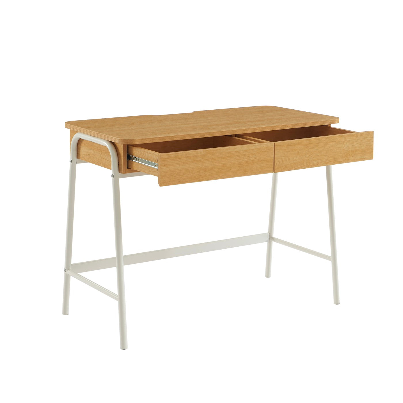 Esra - Bureau - Effet Chêne Et Blanc