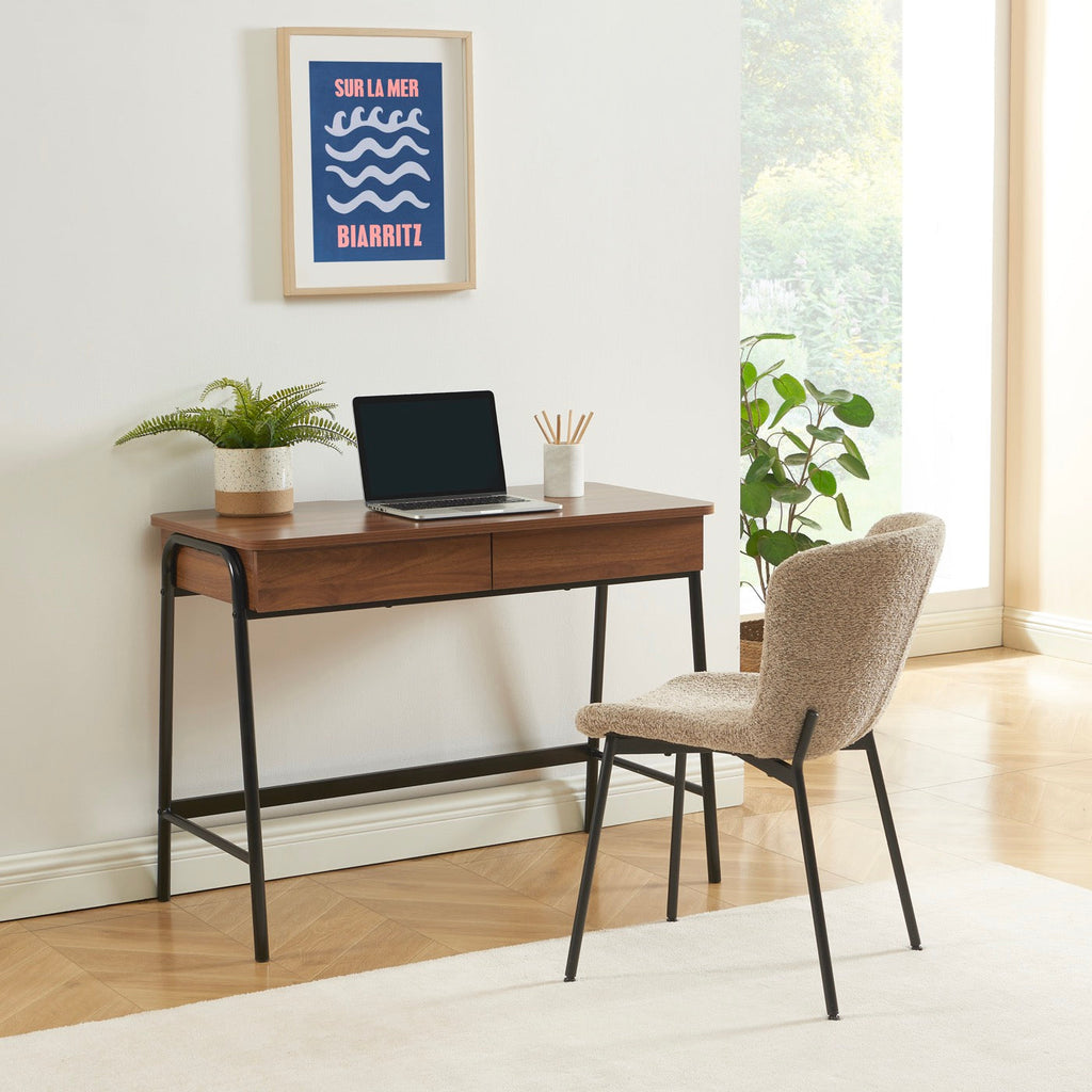 Esra - Bureau - Effet Noyer Et Noir