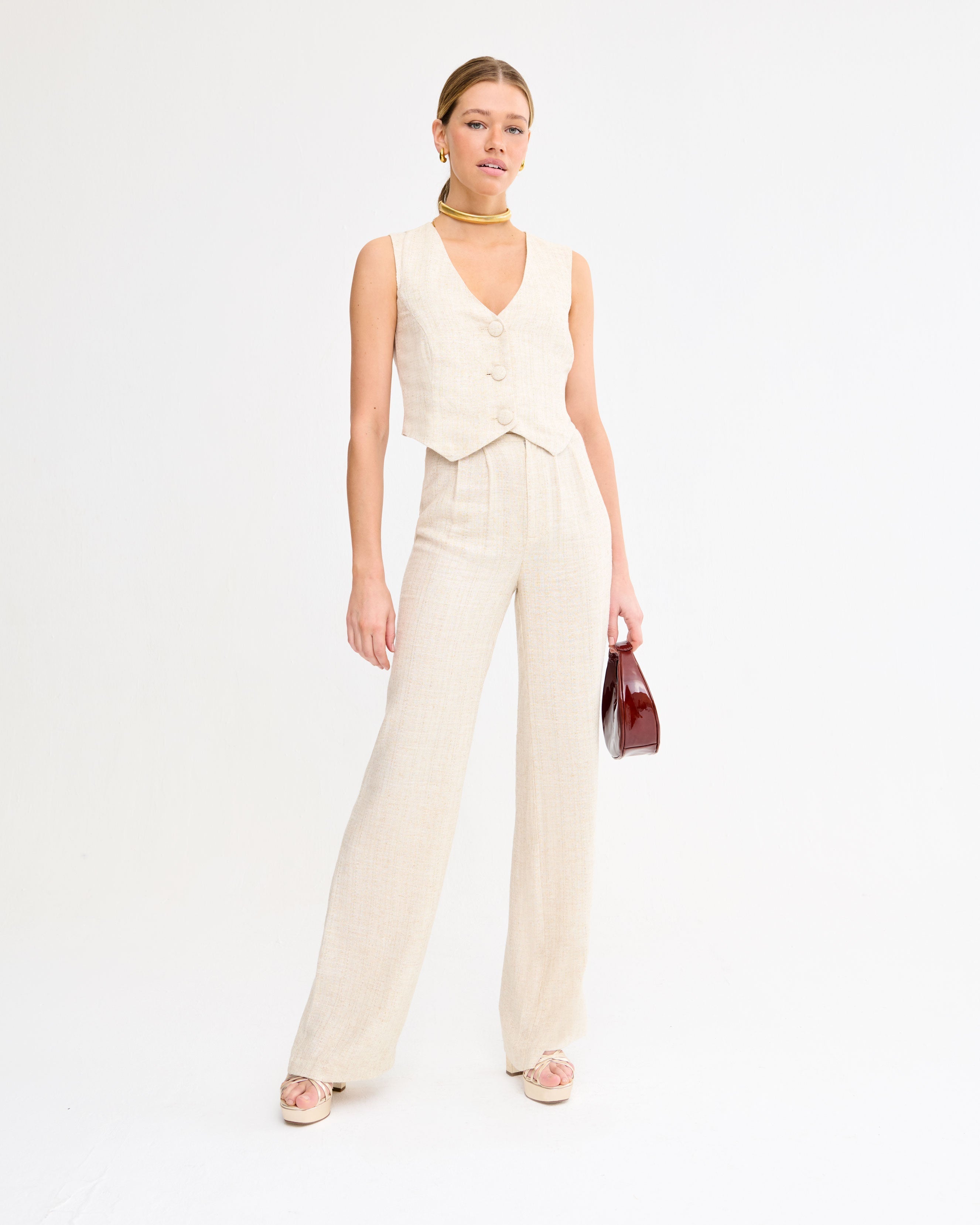 Pantalon Estoril Lino