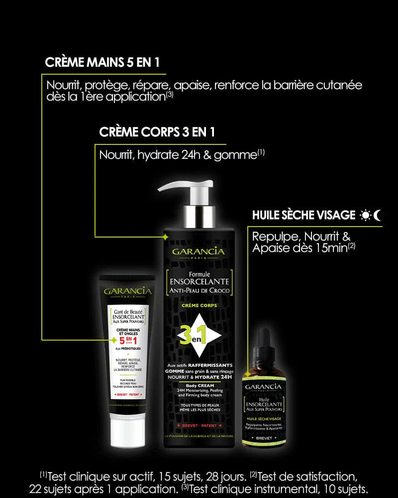 Laboratoire Garancia Nos produits [ Gant de Beauté ENSORCELANT AUX SUPER POUVOIRS ]