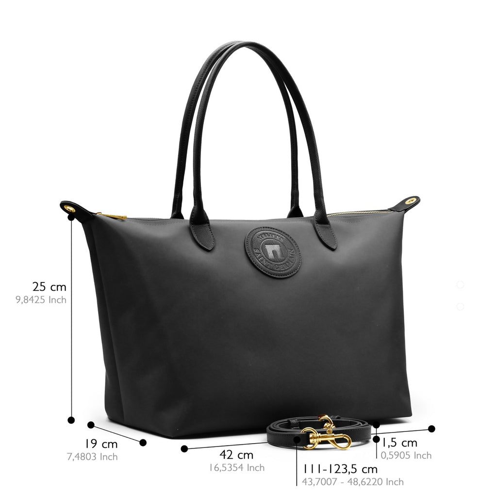Sac Porté Epaule Etretat Mm - Noir