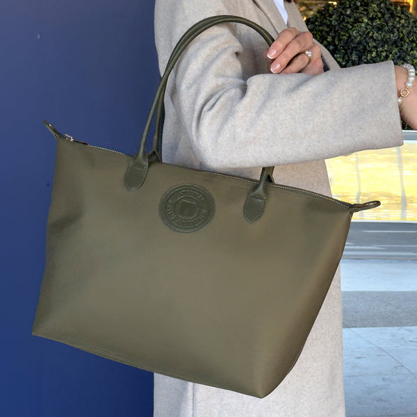 Sac Porté Epaule Etretat Mm - Khaki