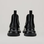 Bottines Gao Eva Logo Metal Plate Ankle - Black