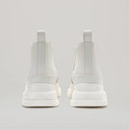 Bottines Gao Eva Logo Metal Plate Ankle - White
