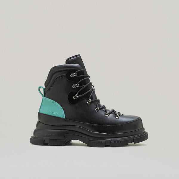 Bottines Gao Eva Hiking - Black/Green