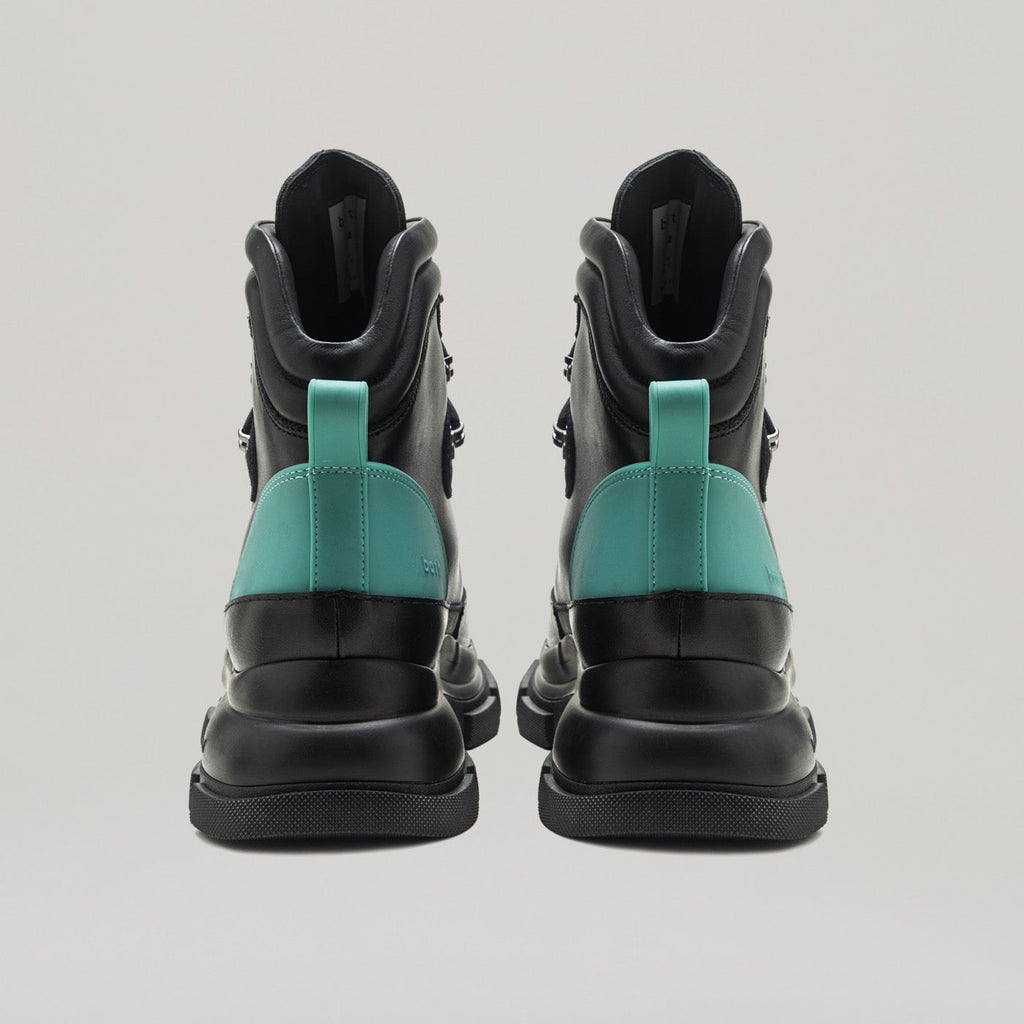 Bottines Gao Eva Hiking - Black/Green