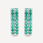 Boucles D'Oreilles "Faye" E0,29/36 - Or Blanc 375/1000