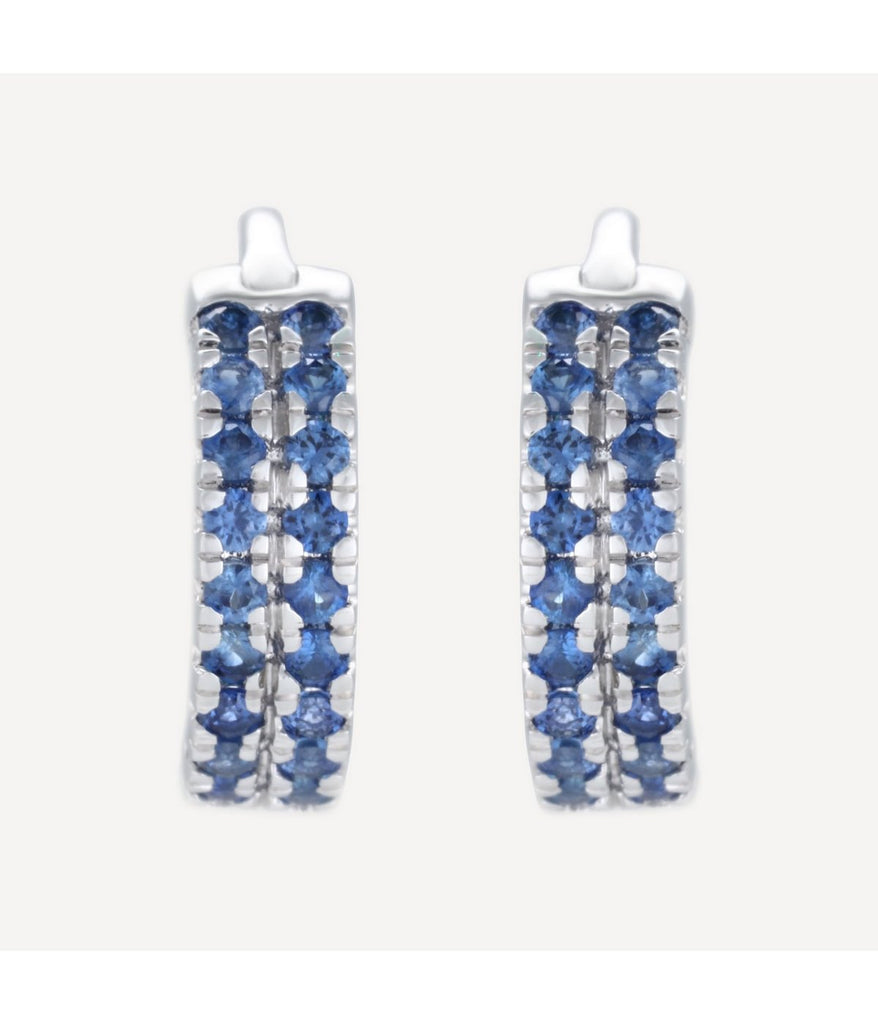 Boucles D'Oreilles "Faye" - S0,36/36 - Or Blanc