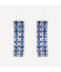 Boucles D'Oreilles "Faye" - S0,36/36 - Or Blanc