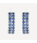 Boucles D'Oreilles "Faye" - S0,36/36 - Or Blanc