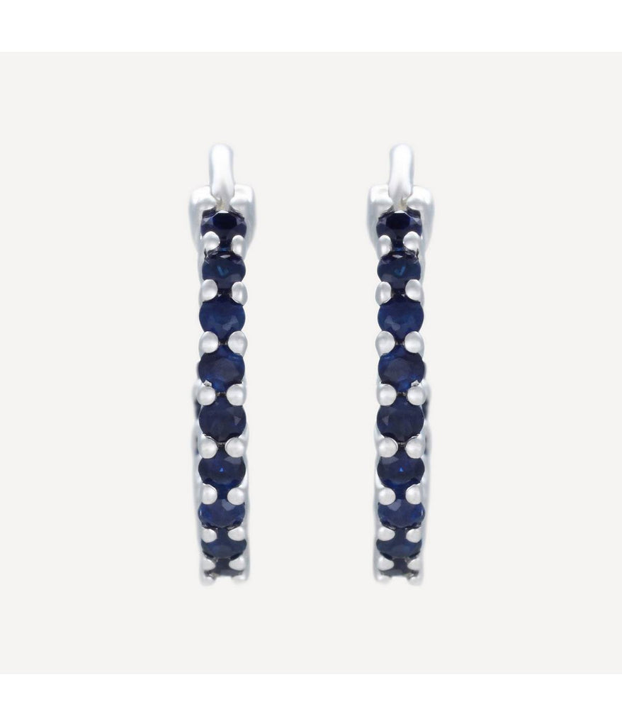 Boucles D'Oreilles "Jada" - S0,37/32 - Or Blanc