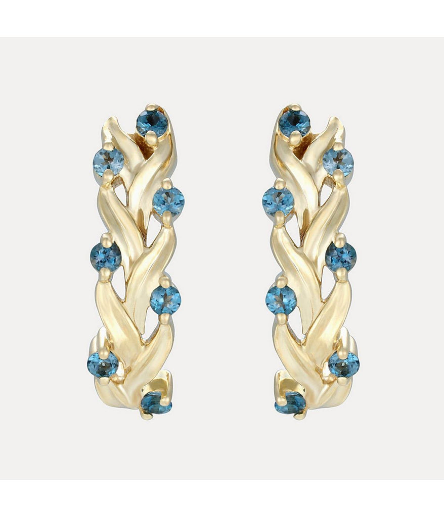 Boucles D'Oreilles "Tori" - Lbt0,24/14 - Or Jaune