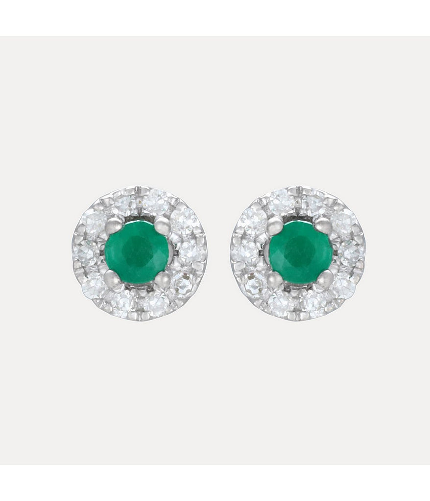 Boucles D'Oreilles "Quinn" - D0,06/20 E0,12/2 - Or Blanc