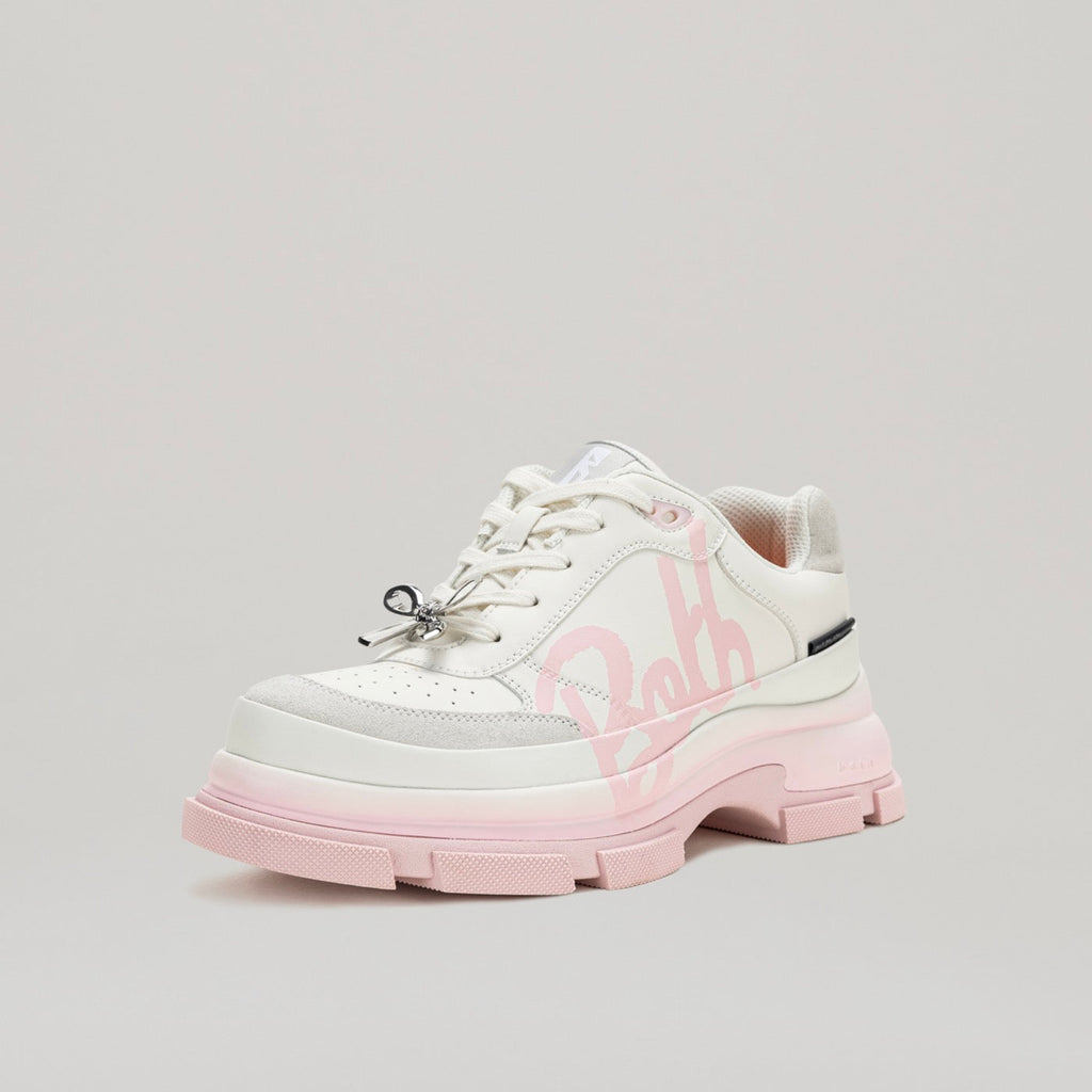 Sneakers Gao Eva Runner W/ Metal Bow - Pink/White