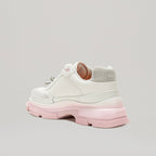 Sneakers Gao Eva Runner W/ Metal Bow - Pink/White
