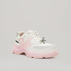 Sneakers Gao Eva Runner W/ Metal Bow - Pink/White