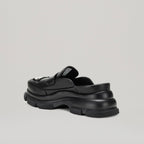 Mules Gao Eva Metal Logo - Black
