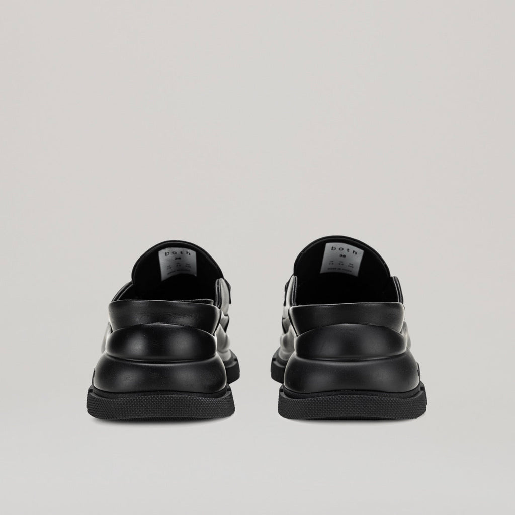 Mules Gao Eva Metal Logo - Black