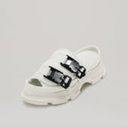 Sandales Gao Eva Buckled - White