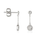 Boucles D'Oreilles "Comme Sur Un Nuage" D0,01/2