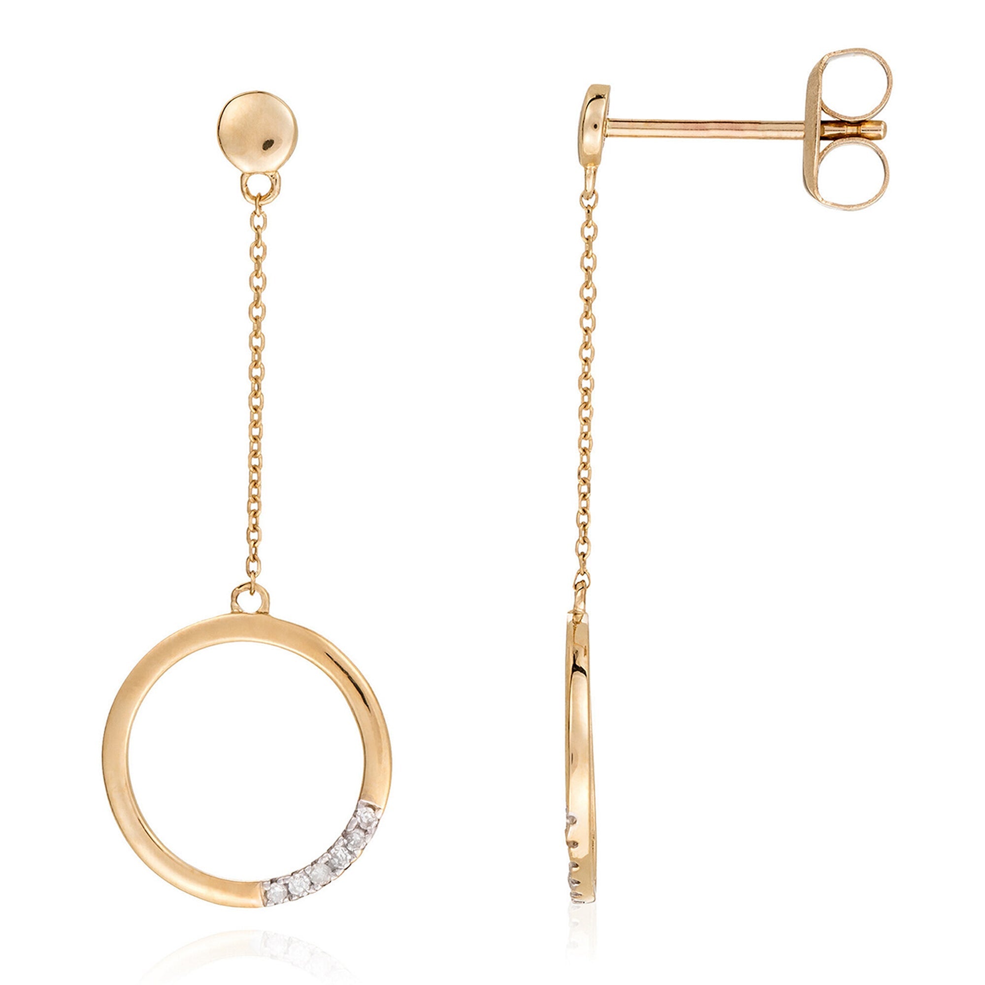 Boucles d'oreilles "Alexa" D0,04/12