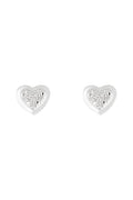 Boucles D'Oreilles "Bébé D'Amour" D0,04/12 - Or Blanc 375/1000