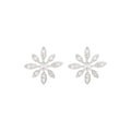 Boucles D'Oreilles "Brisbane" D 0,15/26 - Or Blanc 375/1000