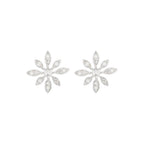 Boucles D'Oreilles "Brisbane" D 0,15/26 - Or Blanc 375/1000
