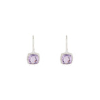 Boucles D'Oreillles "Trang" D 0,407/74 Am 4,6/2 - Or Blanc 375/1000