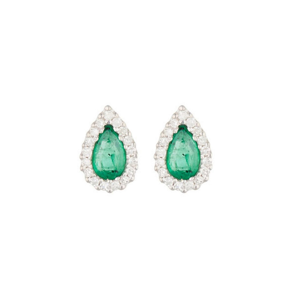 Boucles D'Oreilles "Sunbury" D 0,10/34 Em 0,66/2 - Or Blanc 375/1000
