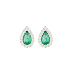 Boucles D'Oreilles "Sunbury" D 0,10/34 Em 0,66/2 - Or Blanc 375/1000