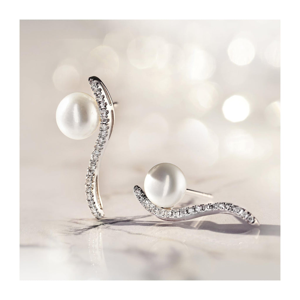Boucles D'Oreilles "Vague Sublime" P6Mm*2 D 0,17/38