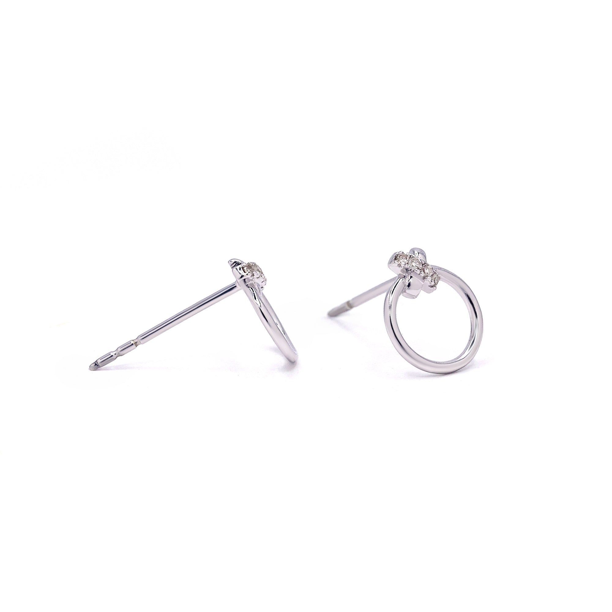 Boucles D'Oreilles "Clair De Lune" D0,028/8