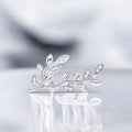 Boucles D'Oreilles "Sanya" D 0,066/12 - Or Blanc 375/1000