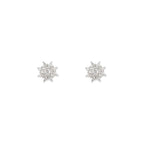 Boucles D'Oreilles "Lecce" D 0,254/34 - Or Blanc 375/1000