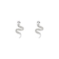 Boucles D'Oreilles "Saly" D 0,14/78 Saphir 0,044/4 - Or Blanc 375/1000