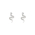 Boucles D'Oreilles "Saly" D 0,14/78 Saphir 0,044/4 - Or Blanc 375/1000