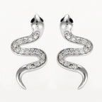 Boucles D'Oreilles "Saly" D 0,14/78 Saphir 0,044/4 - Or Blanc 375/1000