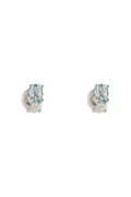 Boucles d'oreilles "Azur" D0,08/2 Blue Topaze 0,48/2