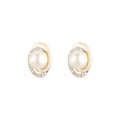 Boucles D'Oreilles "Kochani" D 0,144/32 Perle 2 - Or Jaune 375/1000