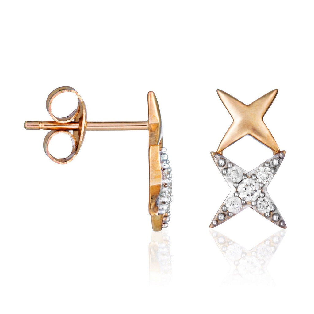 Boucles D'Oreilles "Tetovo" D 0,137/10 - Or Jaune 375/1000