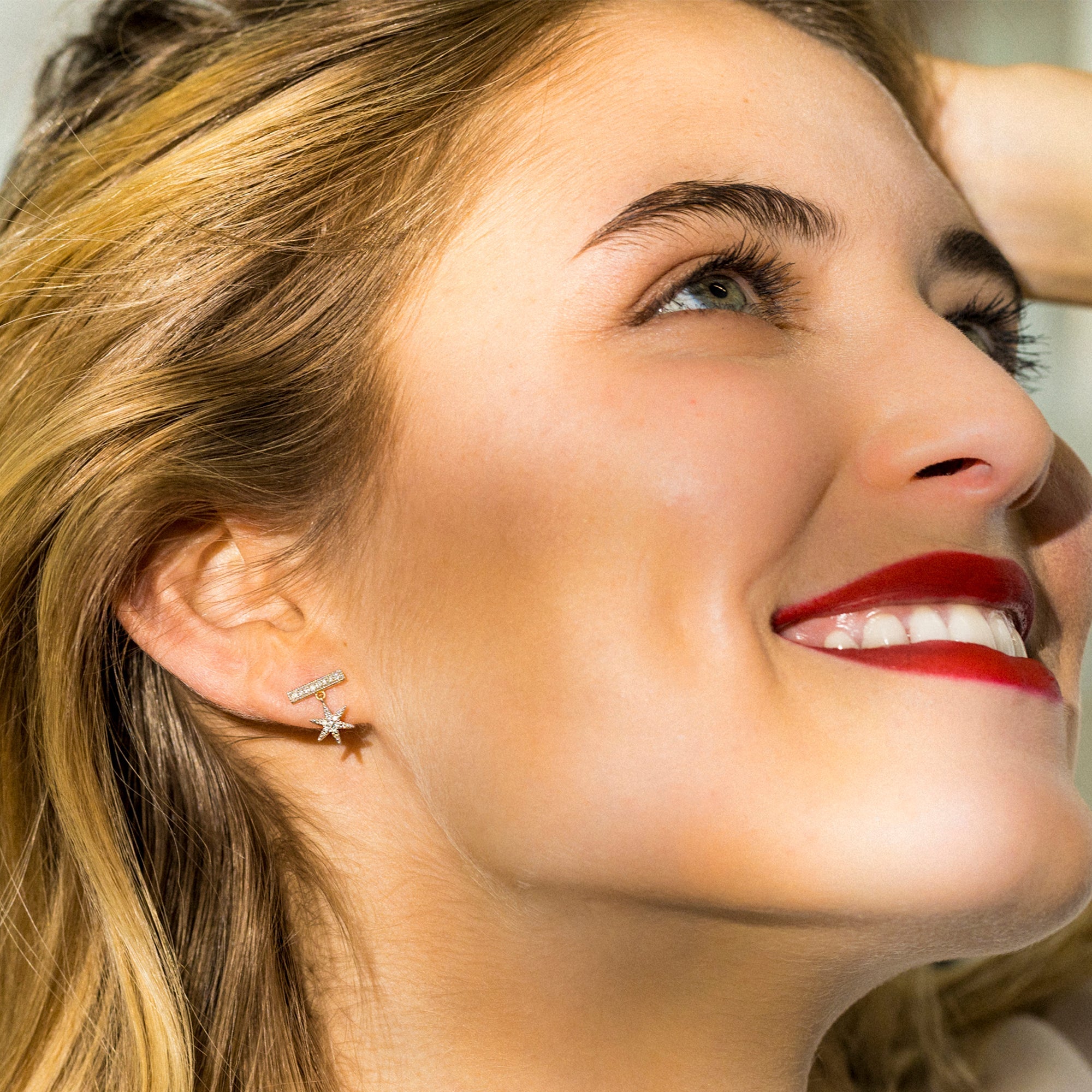 Boucles D'Oreilles "Stuga" D 0,165/30 - Or Jaune 375/1000