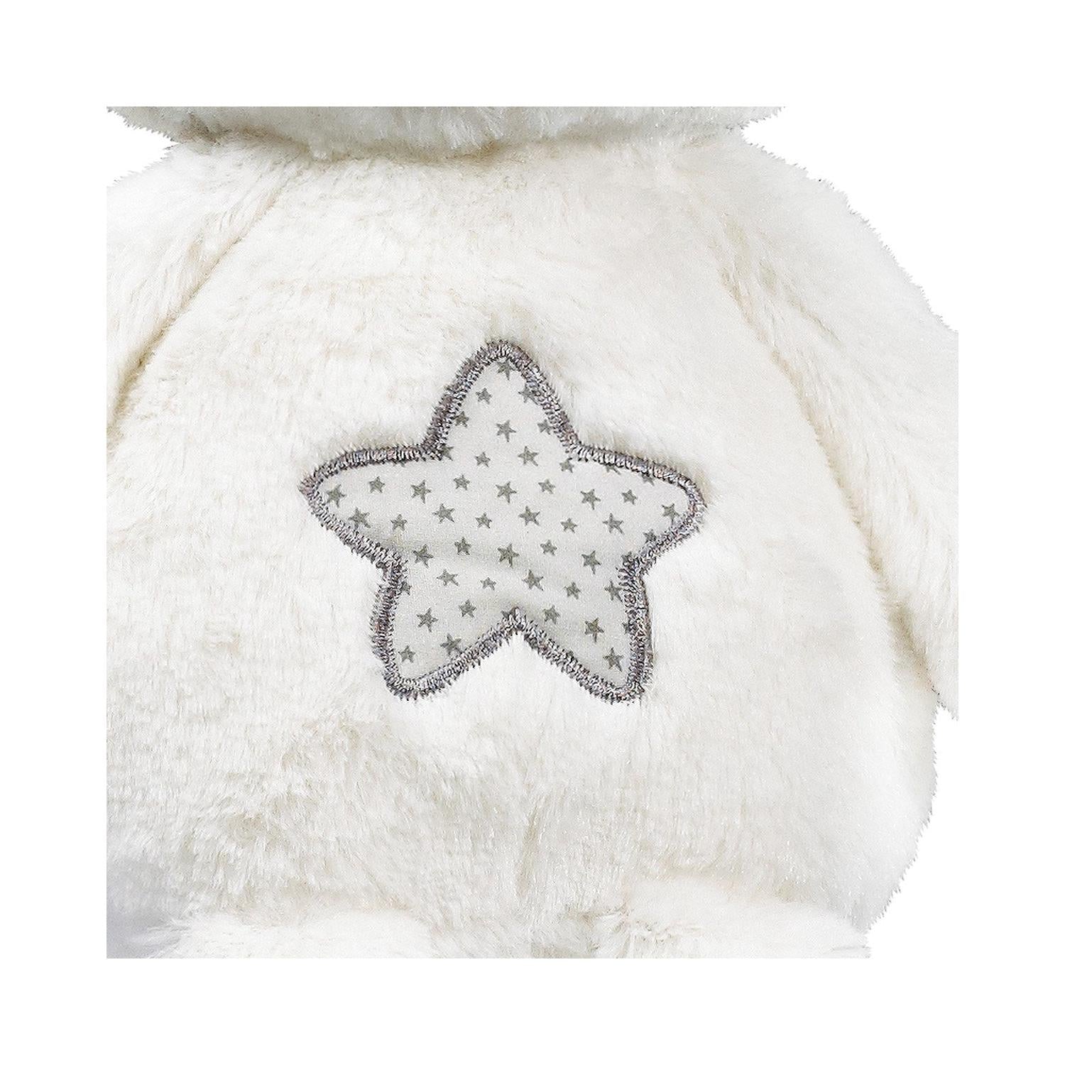 Doudou Ours En Polyester Blanc