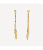 Boucles D'Oreilles "Leaf Lullaby" - Tout Or - Or Jaune