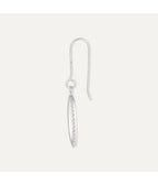 Boucles D'Oreilles "Becilia" - D0,09Ct/30 - Or Blanc