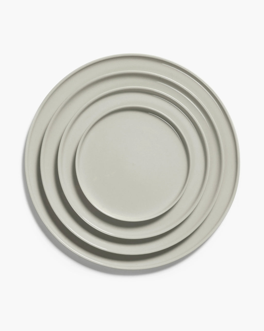 Lot De 4 Assiettes Basse L - Sand Cena - By Vincent Van Duysen
