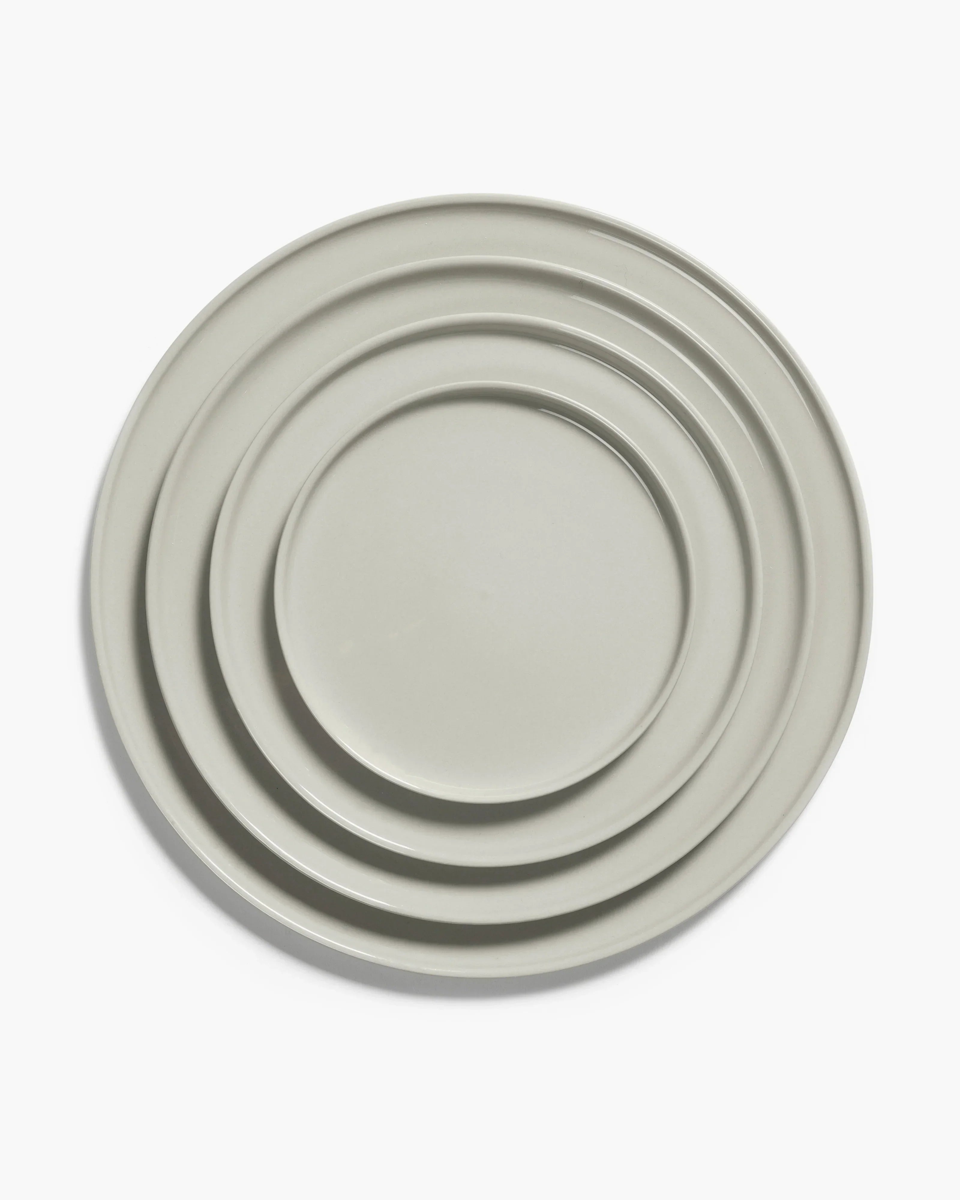 Lot De 4 Assiettes Basse L - Sand Cena - By Vincent Van Duysen
