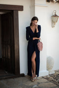Robe Eirena - Bleu Marine