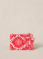 Porte Cartes Elmo Textile - Frida Rouge